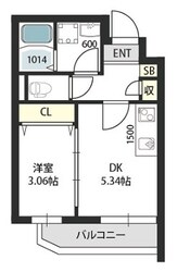 GRAND STEADY天王寺町の物件間取画像